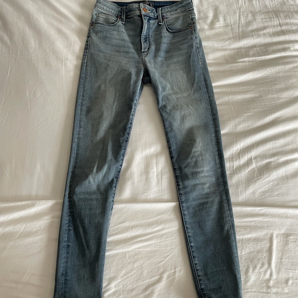 Abercrombie high rise skinny jean